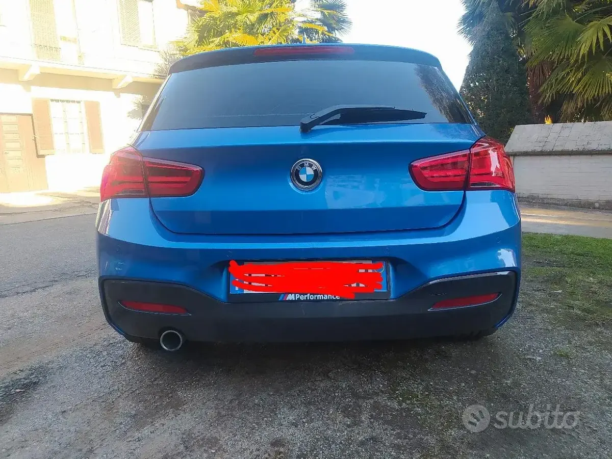 Usata BMW 116 M Sport 116 CV (85 kW) 2018 Bluazzurro Utilitaria