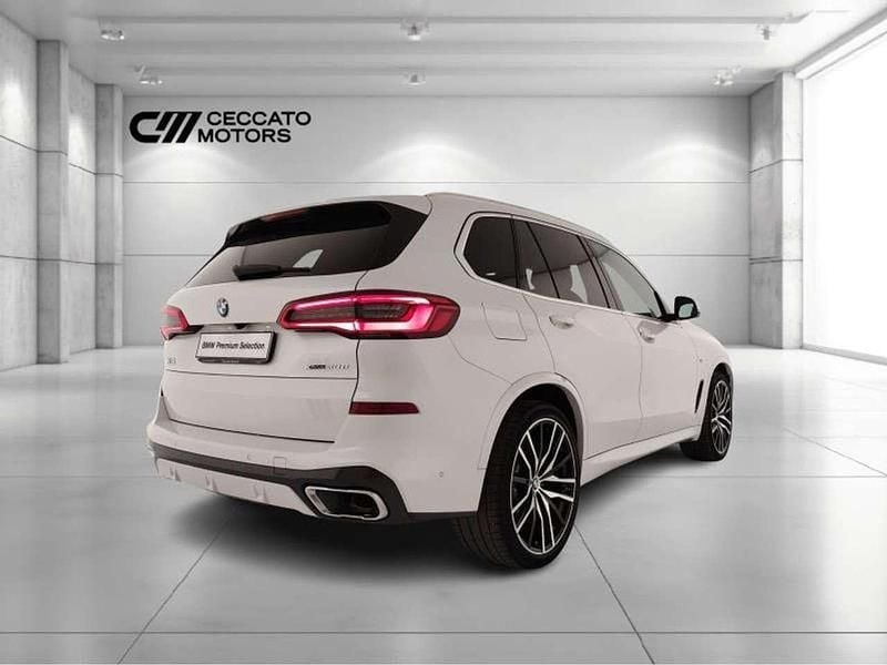 Usata BMW X5 M Sport 265 CV (194 kW) 2020 Bianco SUV