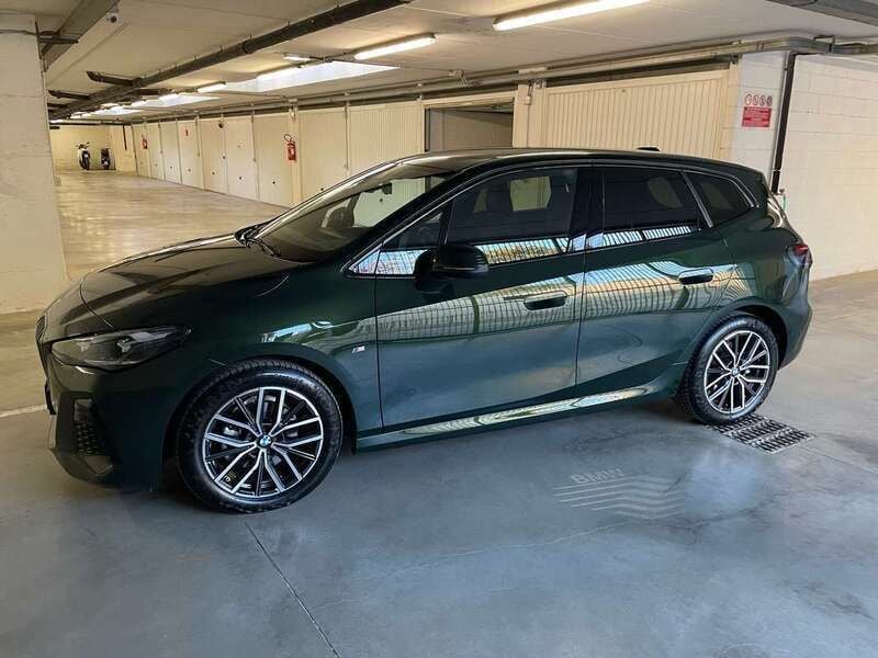 Usata BMW 218 Active Tourer M Sport 150 CV (110 kW) 2023 Verde Monovolume