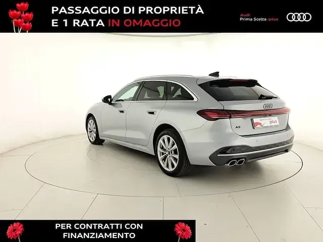 Usata Audi A5 Advanced 204 CV (150 kW) 2025 Argento floret metallizzato Station wagon