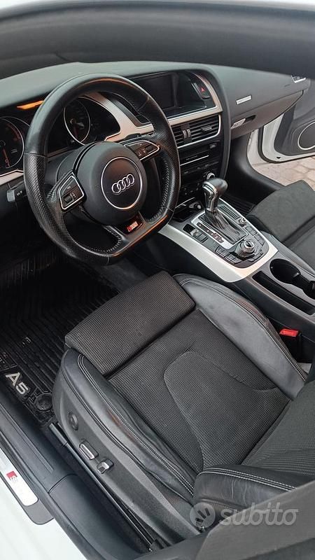 Usata Audi A5 S-Line 190 CV (139 kW) 2016 Bianco Coupé