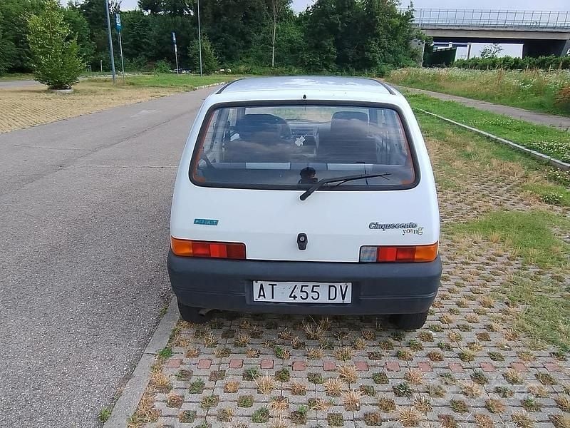 Usata Fiat 500 1998 Bianco Utilitaria