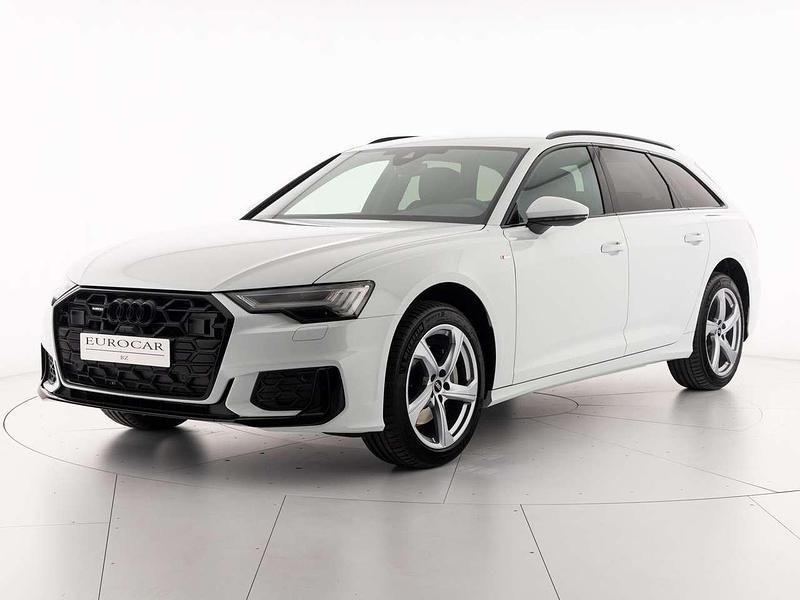 Bianco ghiacciaio metallizzato Nuova 2025 Audi A6 S-Line Station wagon | 73.900 € (Buon prezzo) - Immagine 1/4
