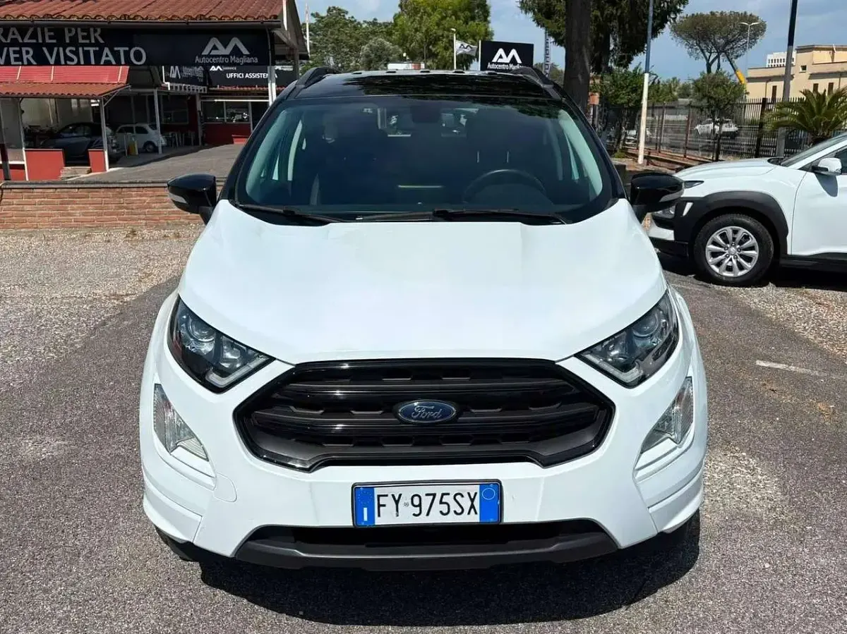 Usata Ford Ecosport ST-Line 125 CV (91 kW) 2019 Bianco SUV