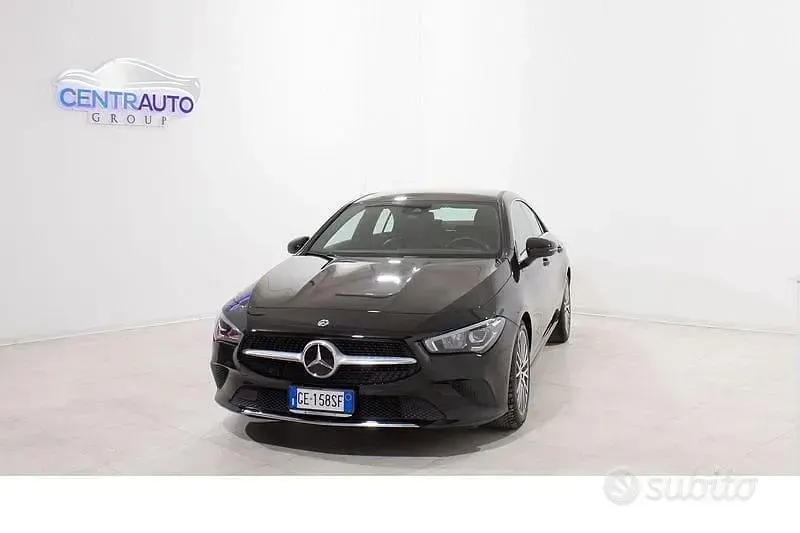 Usata Mercedes CLA180 136 CV (100 kW) 2021 Nero Berlina