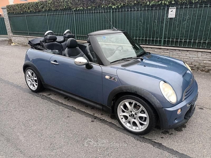 Blu Usata 2006 Mini Cooper S Cabriolet Cabrio | 9990 € (Buon prezzo) - Immagine 1/4