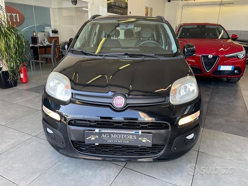 Usata Fiat Panda Lounge 69 CV (50 kW) 2013 Nero Utilitaria