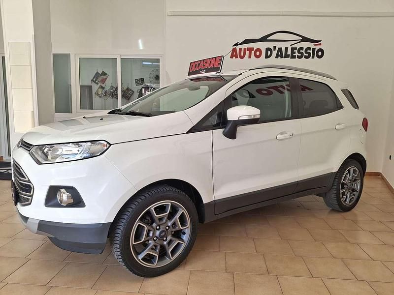 Usata Ford Ecosport Titanium S 95 CV (69 kW) 2017 Bianco SUV