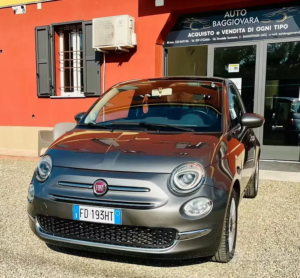 Usata Fiat 500 Lounge 69 CV (50 kW) 2016 Grigio Berlina
