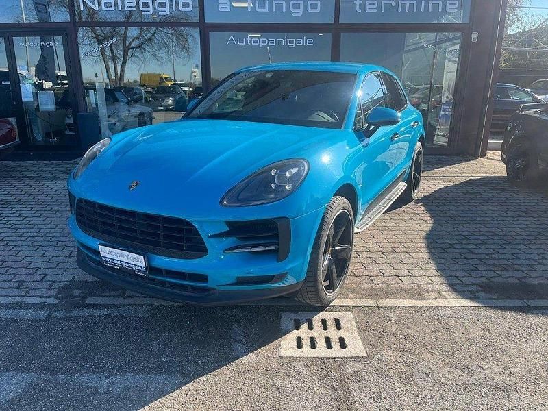 Usata Porsche Macan 354 CV (260 kW) 2019 Azzurro SUV