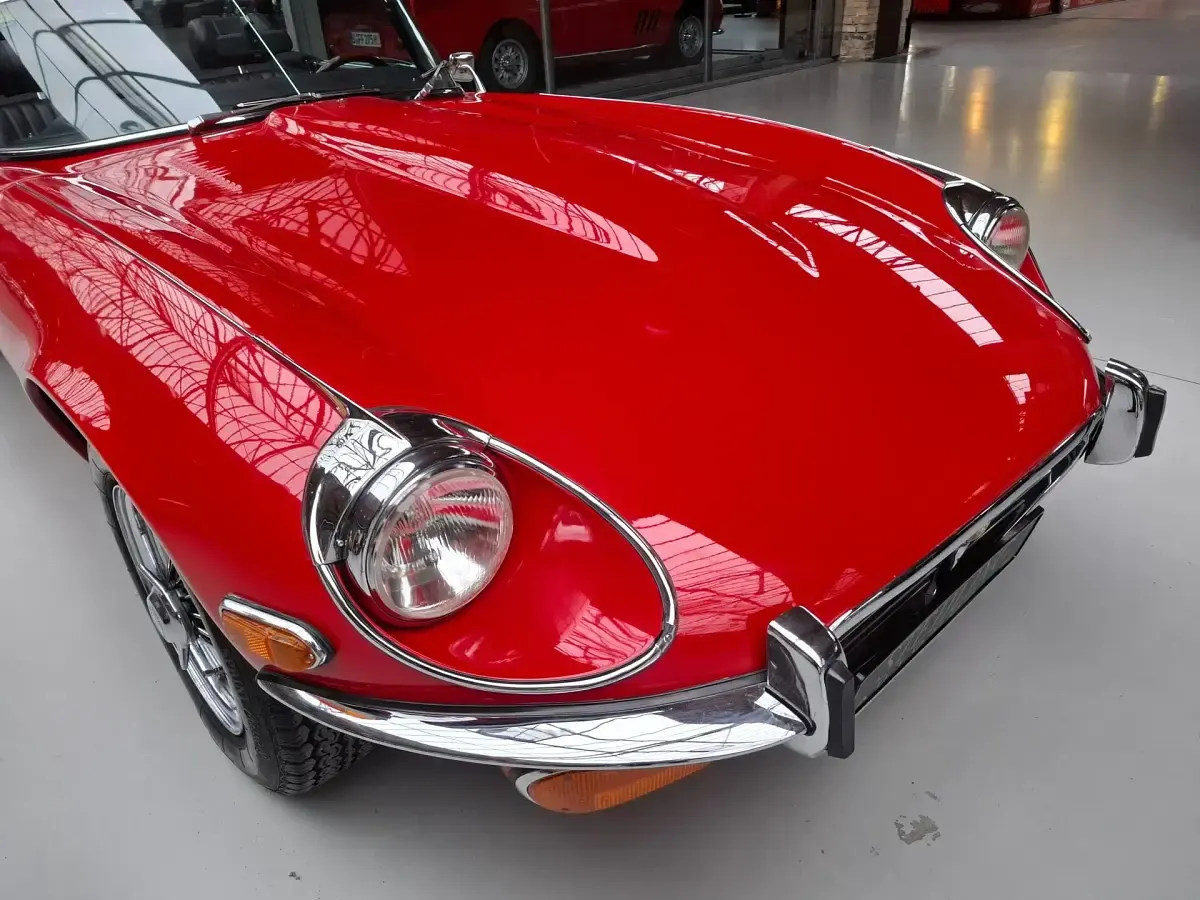 Usata Jaguar E-Type 268 CV (197 kW) 1973 Rosso Cabrio