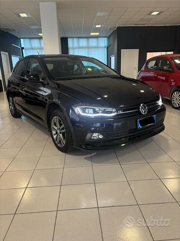 Usata VW Polo Highline 90 CV (66 kW) 2020 Nero Utilitaria