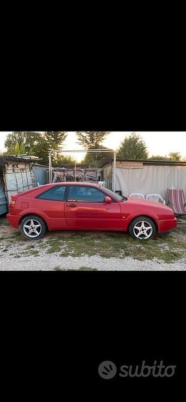 Usata VW Corrado 160 CV (117 kW) 1991 Rosso Coupé