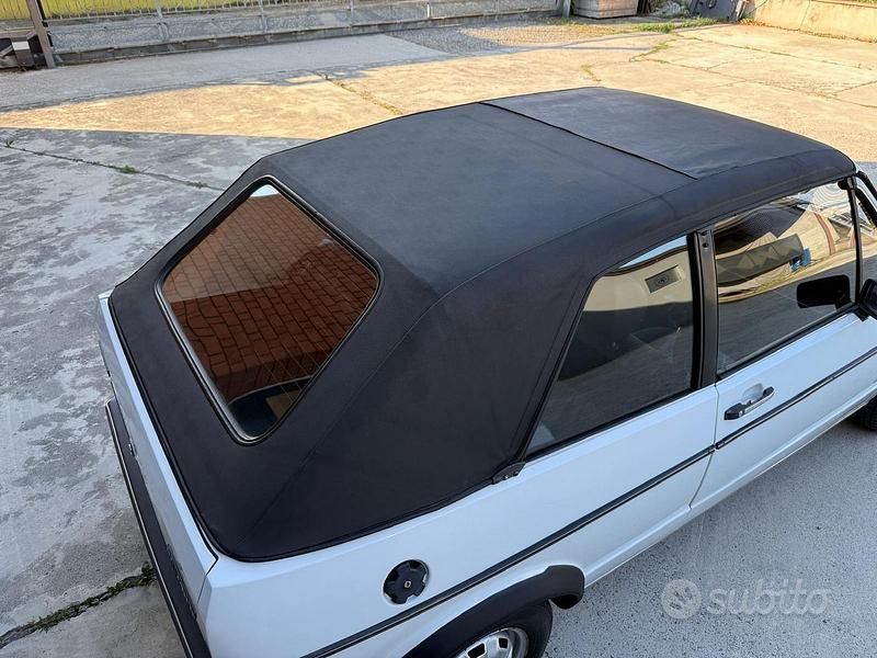 Usata VW Golf Cabriolet 60 CV (44 kW) 1982 Bianco Cabrio