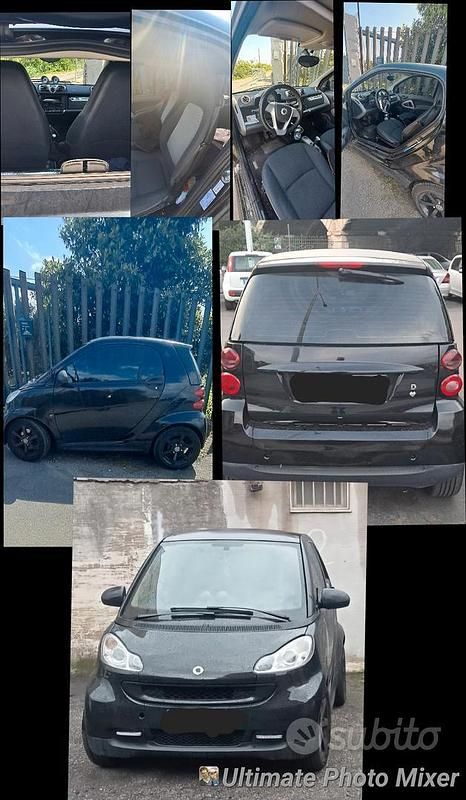Nero Usata 2012 Smart ForTwo Coupé Coupé | 6700 € (Cara) - Immagine 1/4