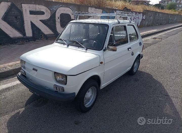 Usata Fiat 126 1970 Bianco Utilitaria