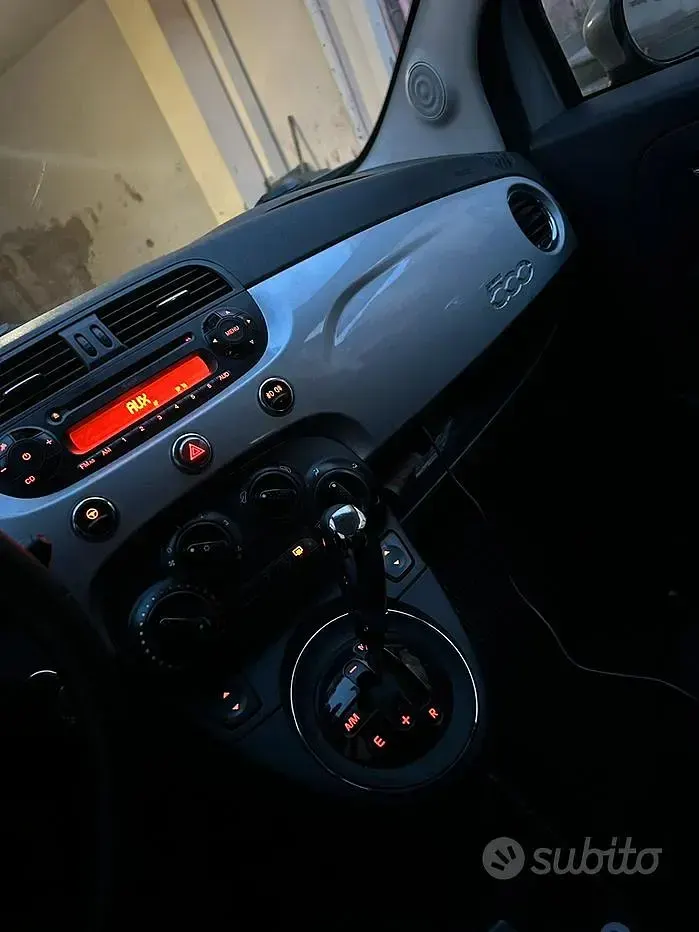 Usata Fiat 500 69 CV (50 kW) 2010 Grigio Berlina