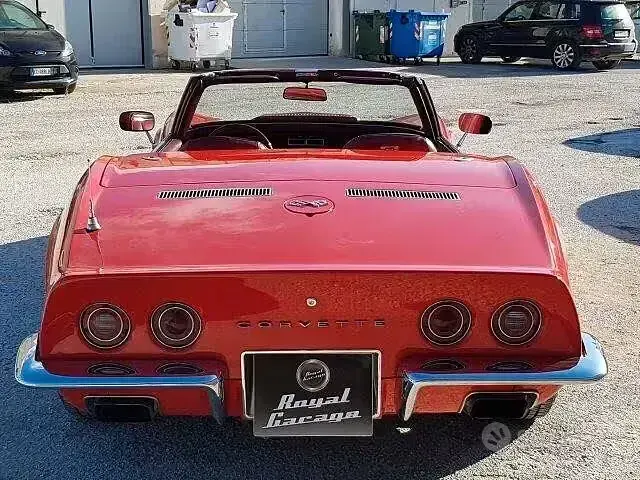 Usata Chevrolet Corvette C3 190 CV (139 kW) 1970 Rosso Cabrio