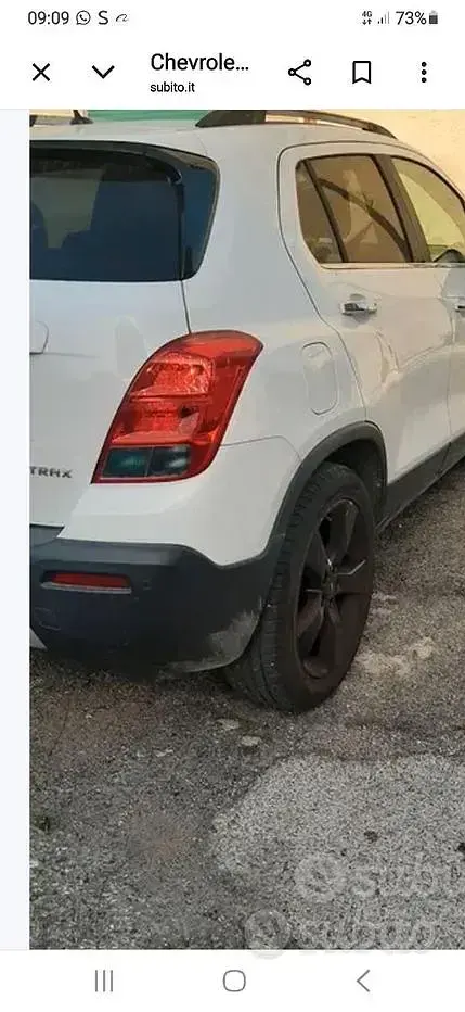 Usata Chevrolet Trax 131 CV (96 kW) 2013 Bianco SUV