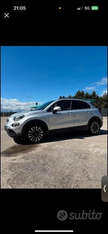 Usata Fiat 500X Cross 130 CV (95 kW) 2021 Grigio SUV