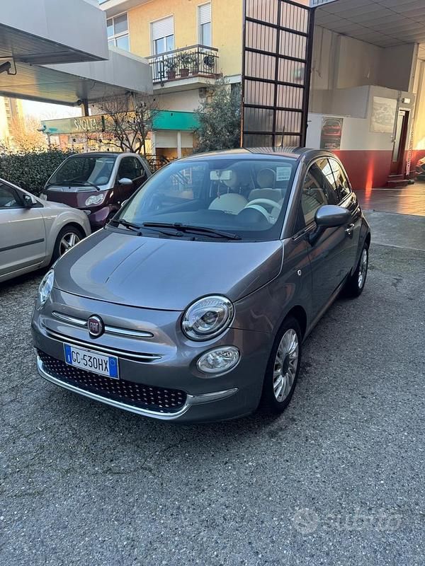 Usata Fiat 500 Lounge 69 CV (50 kW) 2019 Grigio Berlina