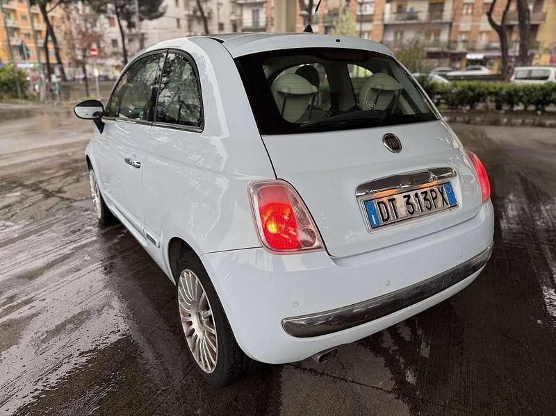 Usata Fiat 500 69 CV (50 kW) 2009 Blu/azzurro Utilitaria