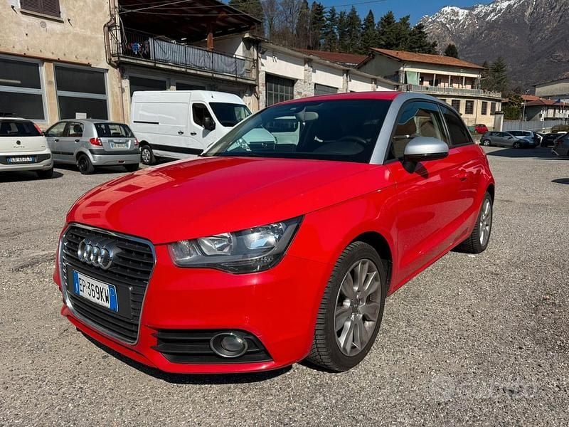 Usata Audi A3 90 CV (66 kW) 2013 Rosso Berlina