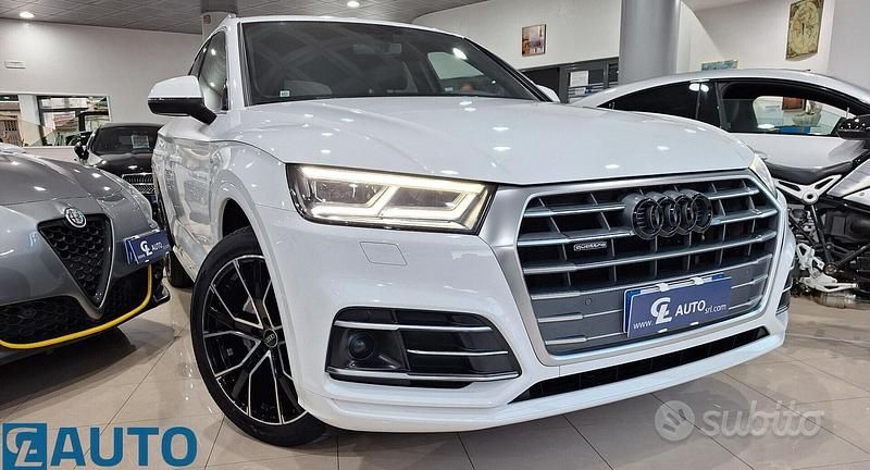 Usata Audi Q5 S-line plus 190 CV (139 kW) 2018 Bianco SUV