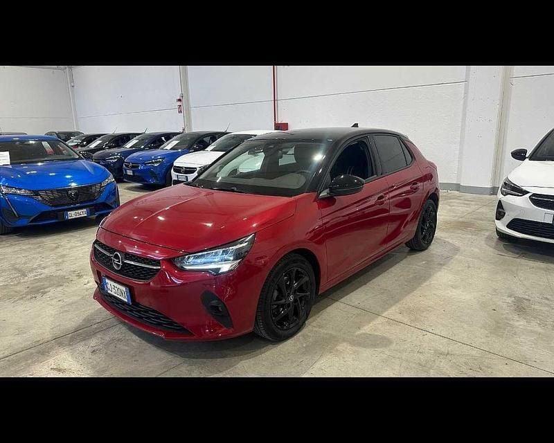Usata Opel Corsa Design & Tech 100 CV (73 kW) 2022 Rosso Utilitaria