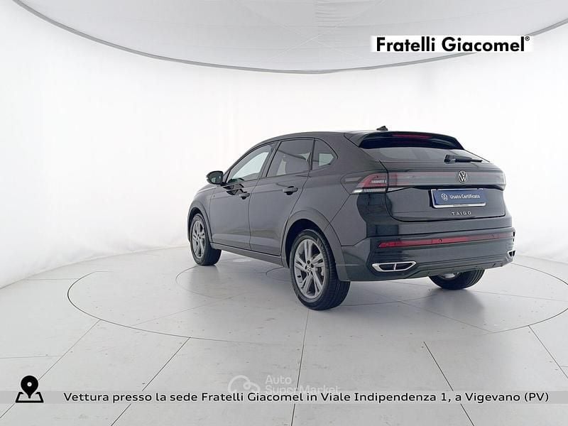 Usata VW Taigo R-line 116 CV (85 kW) 2024 Deep black perlato SUV