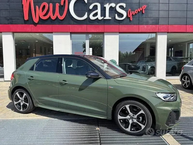 Nuova Audi A1 Sportback S-Line 116 CV (85 kW) 2026 Verde Utilitaria