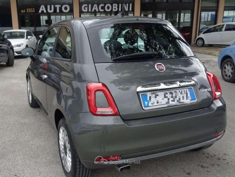 Usata Fiat 500 Lounge 69 CV (50 kW) 2020 Antracite Utilitaria