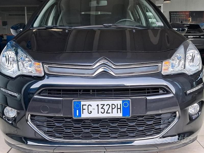 Usata Citroën C3 Feel 81 CV (59 kW) 2016 Nero Berlina