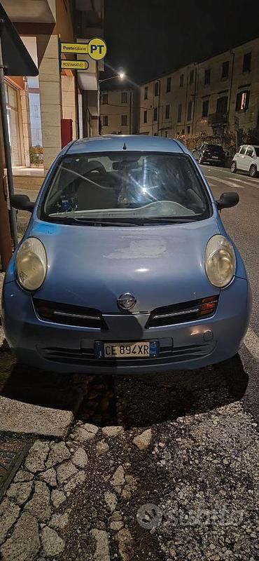 Usata Nissan Micra 2003 Blu Utilitaria