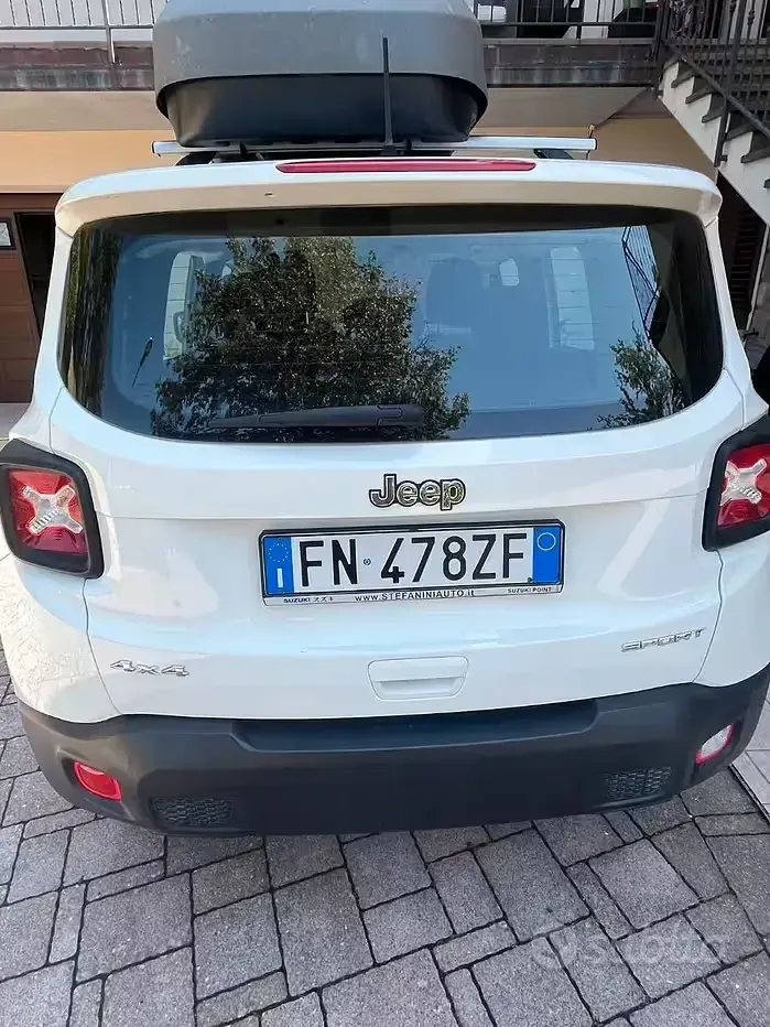 Usata Jeep Renegade 120 CV (88 kW) 2018 Bianco SUV