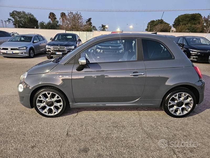 Usata Fiat 500C Sport 70 CV (51 kW) 2021 Grigio Cabrio