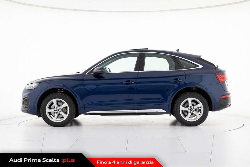 Usata Audi Q5 Advanced 204 CV (150 kW) 2021 Blu/azzurro SUV
