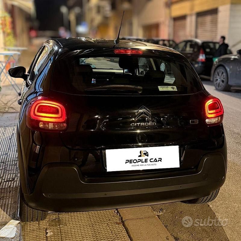Usata Citroën C3 PureTech 82 CV (60 kW) 2019 Nero Utilitaria