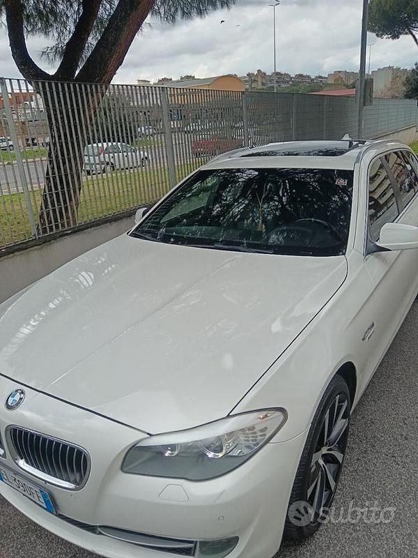 Usata BMW 525 M Sport 2012 Bianco Station wagon
