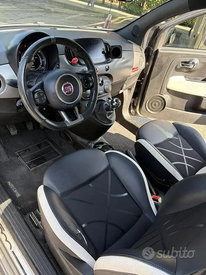 Usata Fiat 500 Sport 85 CV (62 kW) 2018 Grigio Berlina