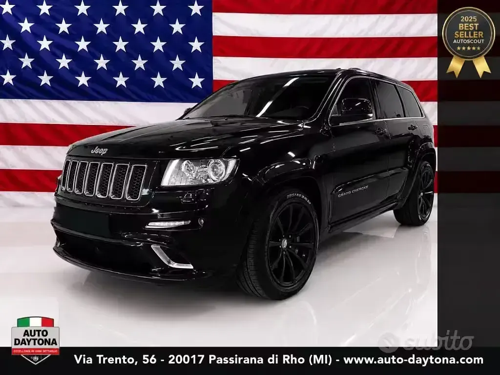 Usata Jeep Grand Cherokee SRT 468 CV (344 kW) 2013 Nero SUV