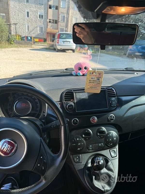 Usata Fiat 500 75 CV (55 kW) 2010 Nero Berlina