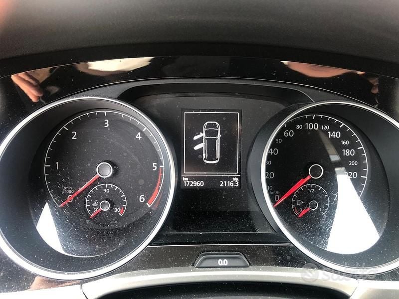 Usata VW Touran 115 CV (84 kW) 2017 Grigio Monovolume