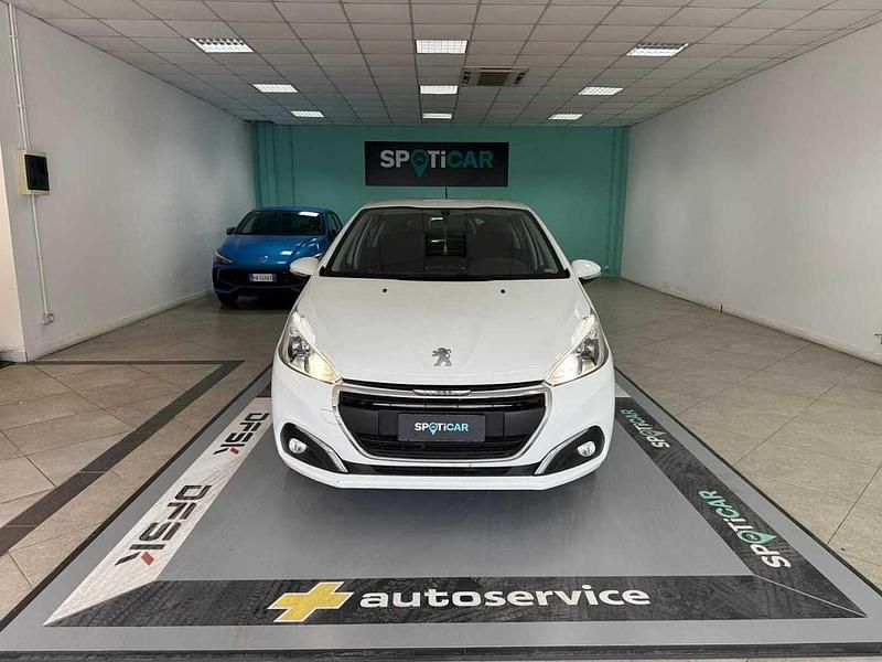 Usata Peugeot 208 Active 82 CV (60 kW) 2016 Bianco Utilitaria