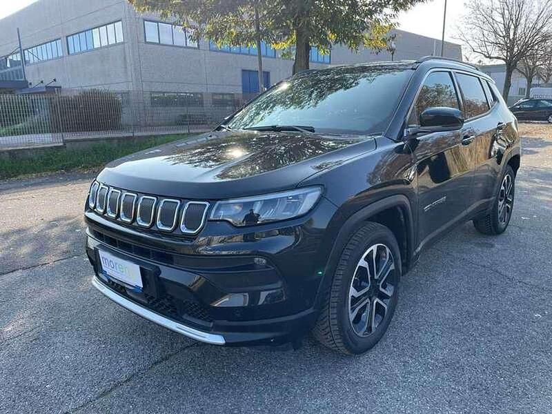 Nero Usata 2021 Jeep Compass Limited SUV | 22.390 € (Cara) - Immagine 1/4