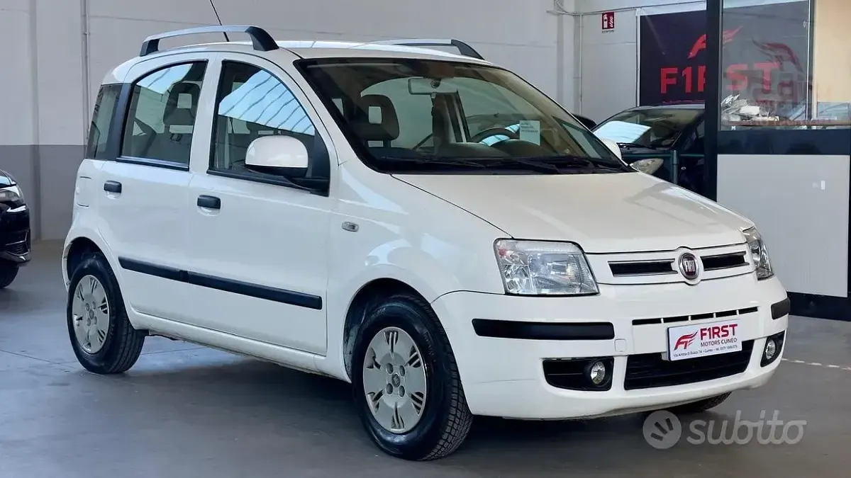 Usata Fiat Panda Dynamic 60 CV (44 kW) 2012 Bianco Utilitaria