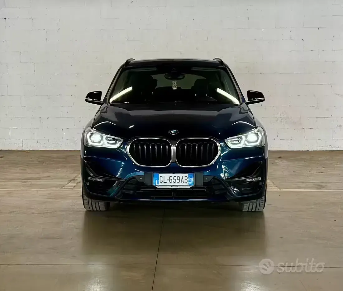 Usata BMW X1 M Sport 150 CV (110 kW) 2020 Blue navy SUV