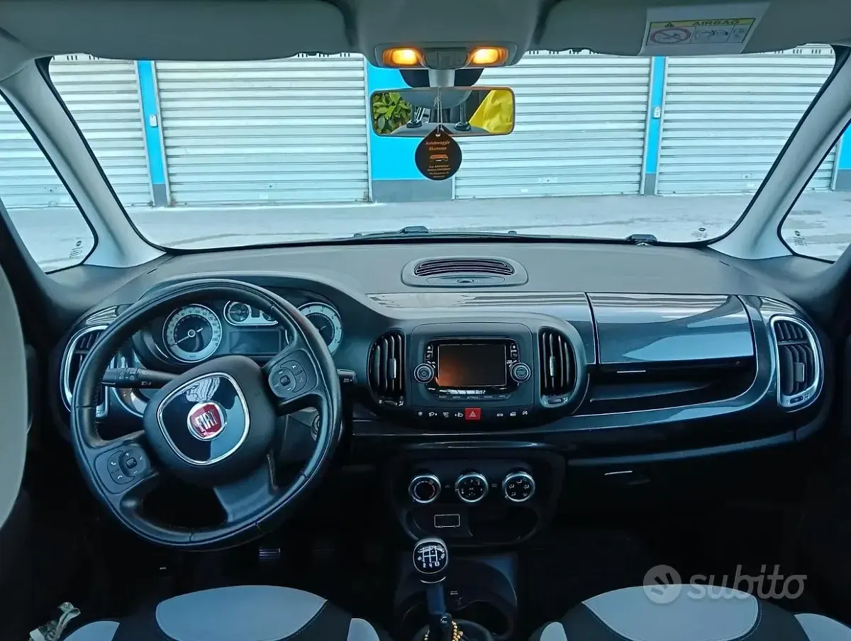 Usata Fiat 500L Pop 95 CV (69 kW) 2017 Nero Monovolume
