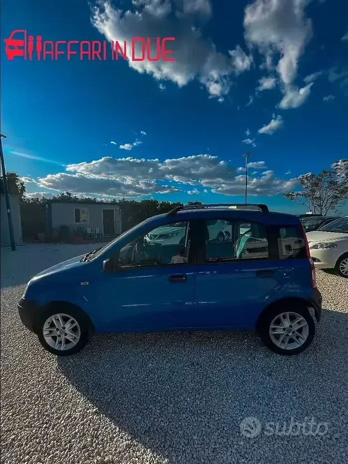 Usata Fiat Panda Active 54 CV (39 kW) 2005 Blu Utilitaria