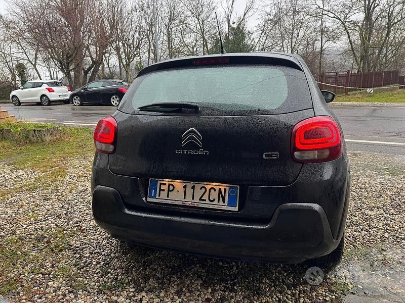 Usata Citroën C3 Feel 82 CV (60 kW) 2018 Nero Berlina
